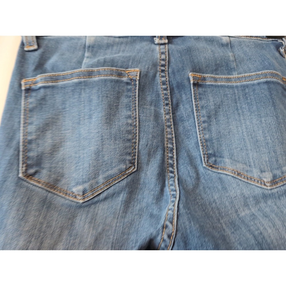 Judy Blue Pull On Super Flare‎ Jeans Women Size 0/24 Bell Bottoms Medium Wash - Picture 8 of 12